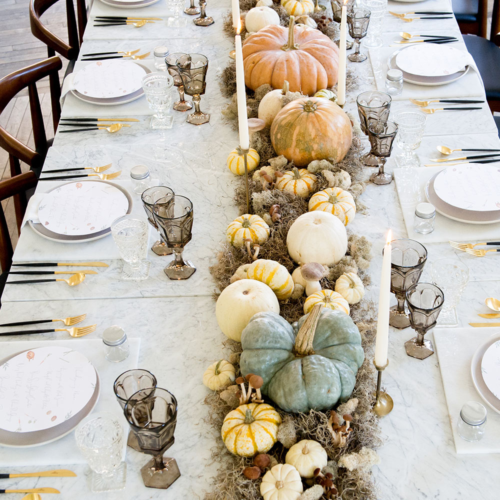 Martha Stewart Thanksgiving Tablescape